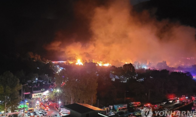 Kebakaran Besar Landa Permukiman Guryong di Seoul, 127 Warga Terdampak