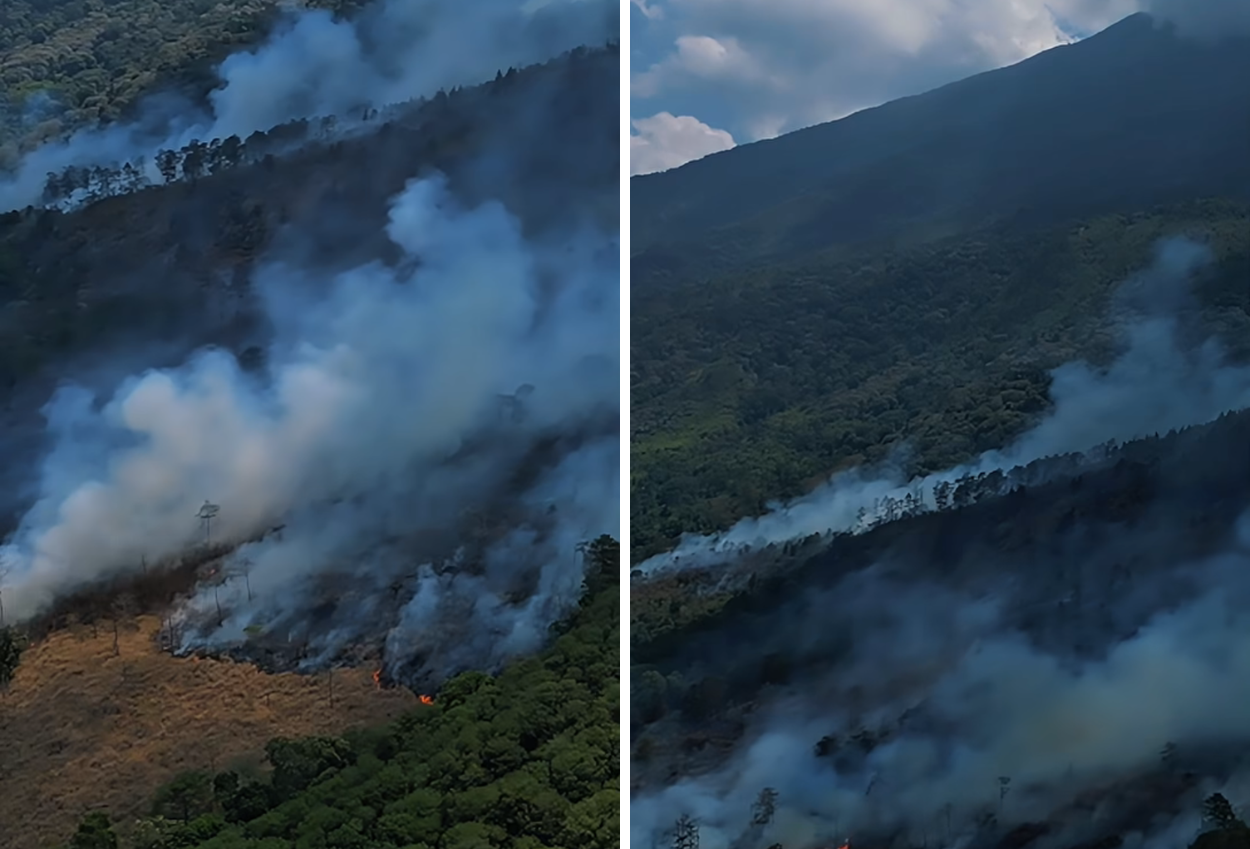 Kebakaran di Kawasan Gunung Ciremai Meluas, Pemdaman Libatkan 742 Personel Gabungan