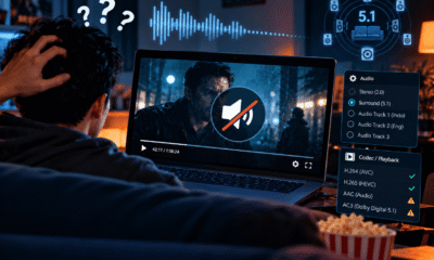 Kenapa Film di LK21 Tidak Ada Suara Kenali Codec, Audio 5.1 dan Masalah Playback