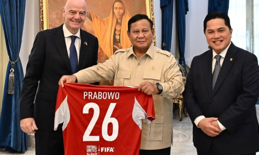 Ketum PSSI Bertemu Presiden FIFA, Siap Perkuat Olahraga Indonesia