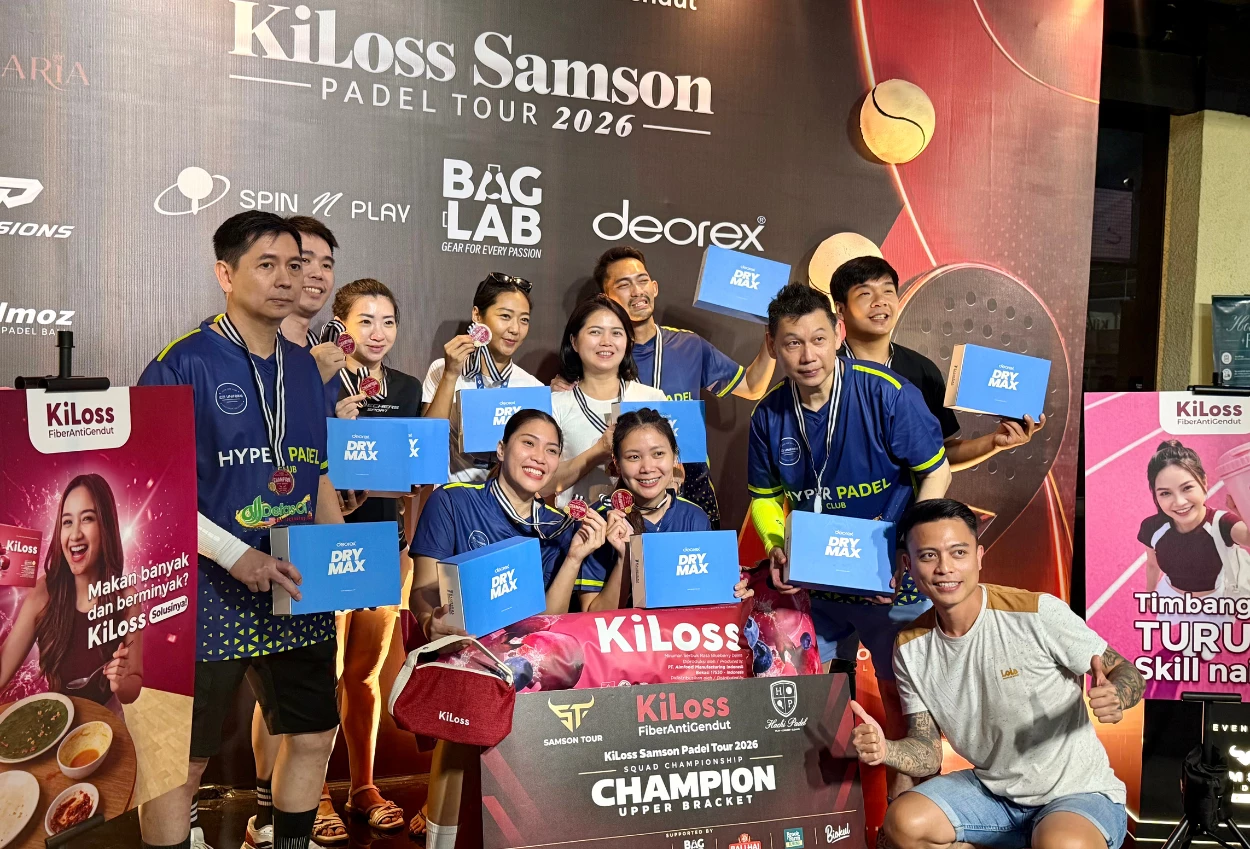 KiLoss Samson Padel Tour 2 Sukses Digelar, Penyelenggara Steven Samson Bocorkan Kejutan Tour