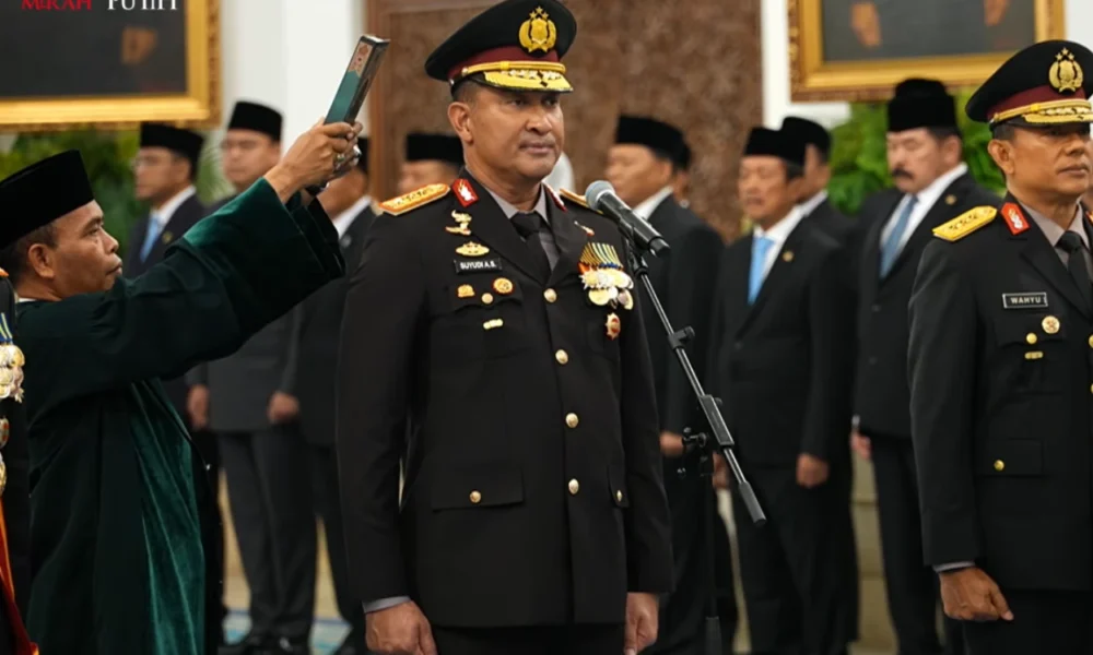 Suyudi Ario Seto Resmi Dilantik Prabowo jadi Kapolri Baru