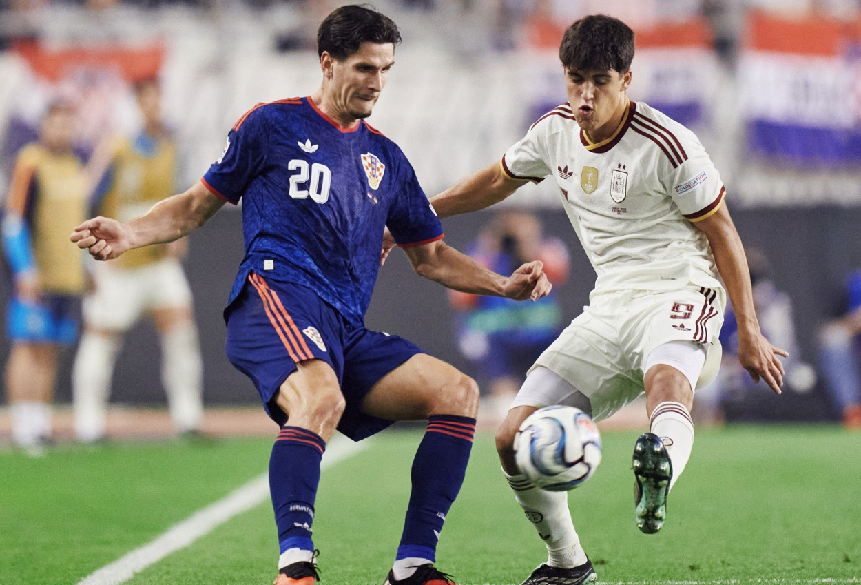 Kroasia vs Spanyol 1 2 Brace Mikel Merino Bawa Kemenangan untuk La Roja