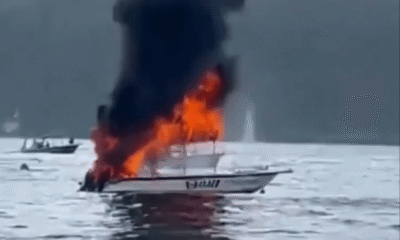 Kronologi Perahu Snorkeling yang Angkut 4 WN Rusia Terbakar di Nusa Penida Bali