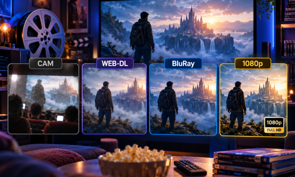 LK21 CAM, WEB DL, BluRay dan 1080p Artinya Apa Kenali Kualitas Film