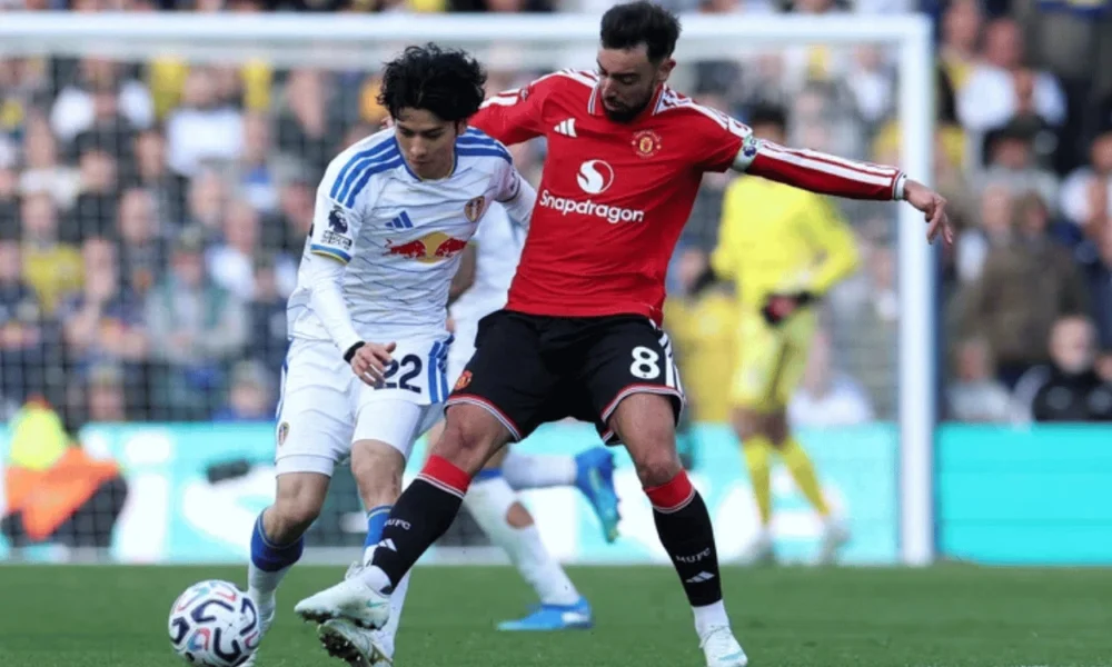 Leeds vs Man Utd 1 1 Leeda Berhasil Tahan Imbang Setan Merah di Kandang
