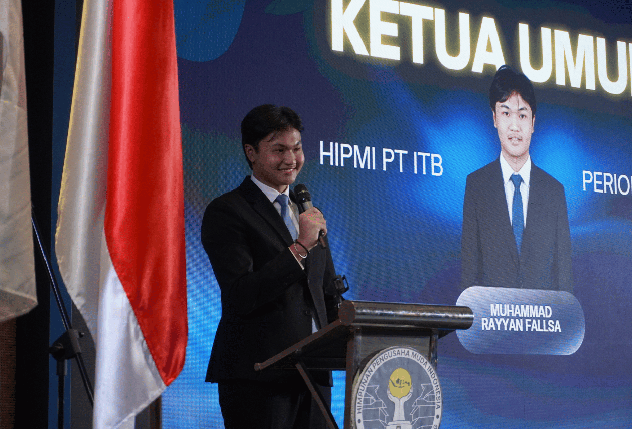 Muhammad Rayyan Fallsa Resmi Dilantik jadi Ketua Umum HIPMI PT ITB