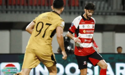 Madura United vs Bhayangkara FC 3 3 Gol Fauzi Selamatkan Bhayangkara dari Kekalahan