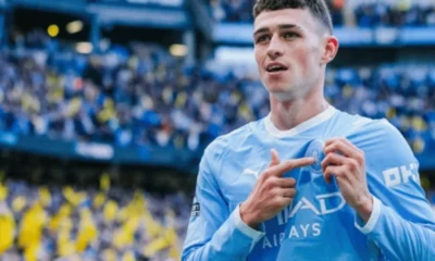 Man City vs AEK Athena 5 1 Phil Foden Hattrick, The Citizens Pesta Gol