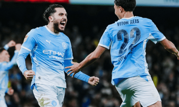 Man City vs Brighton 2 2 (4 3) The Citizens Amankan Tiket Perempat Final