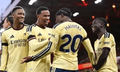 Nottingham vs Arsenal 0 1 Gol Madueke jadi Penentu Kemenangan The Gunners