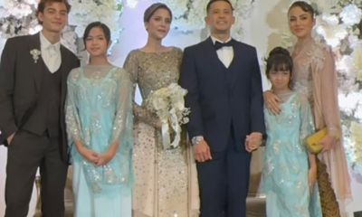 Olla Ramlan Gandeng Tristan Molina Hadiri Pernikahan Mantan Suami, Aufar Hutapea