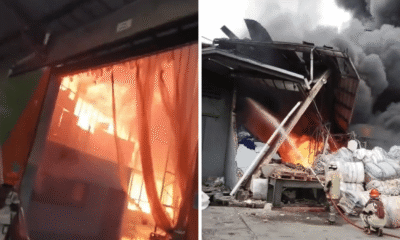 Pabrik Plastik di Cikupa Tangerang Terbakar Hebat, Penyebabnya karena Ini