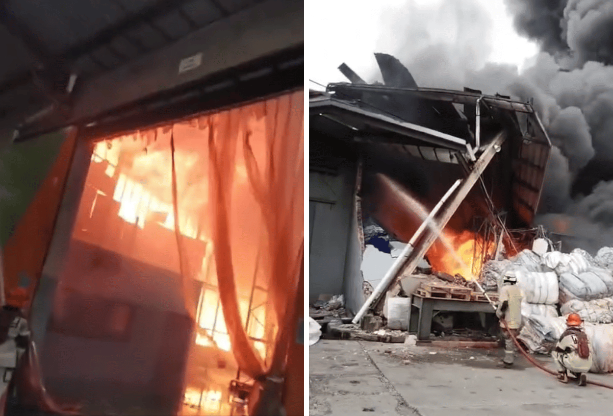 Pabrik Plastik di Cikupa Tangerang Terbakar Hebat, Penyebabnya karena Ini