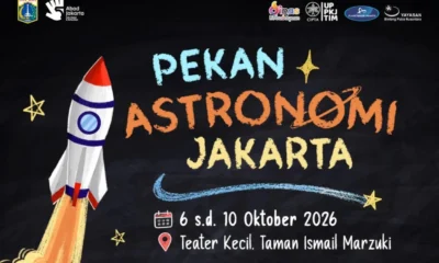 Pekan Antariksa Dunia 2026 Berakhir Hari Ini, Cek Kegiatan yang Ada di Taman Ismail Marzuki