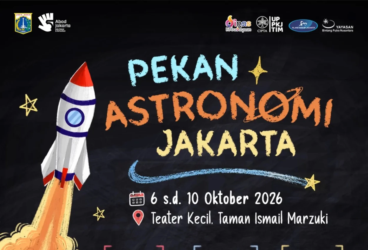 Pekan Antariksa Dunia 2026 Berakhir Hari Ini, Cek Kegiatan yang Ada di Taman Ismail Marzuki