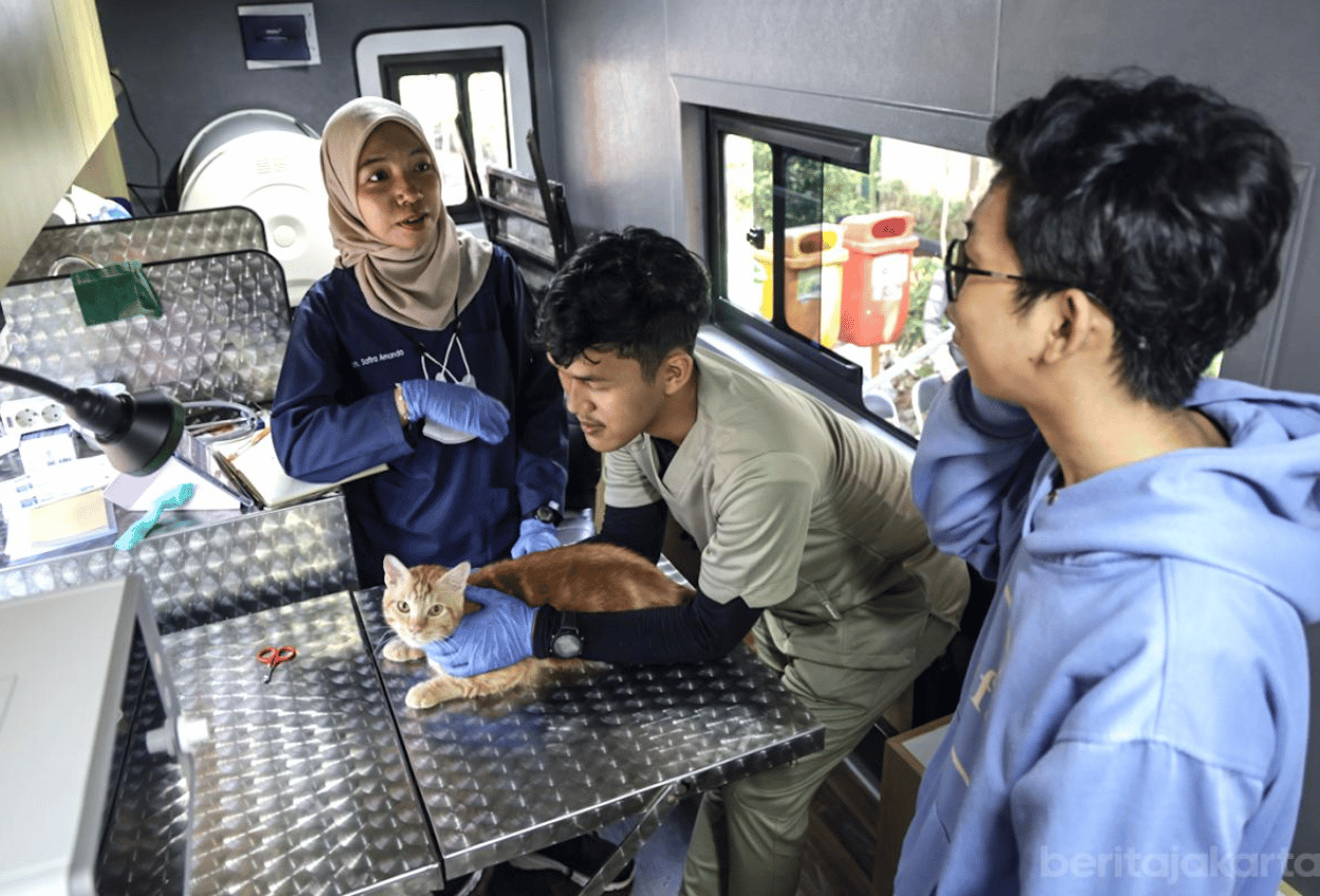 Pemerintah Jakarta Luncurkan Mobil Klinik Hewan Keliling, 4.377 Hewan Sudah Dilayani