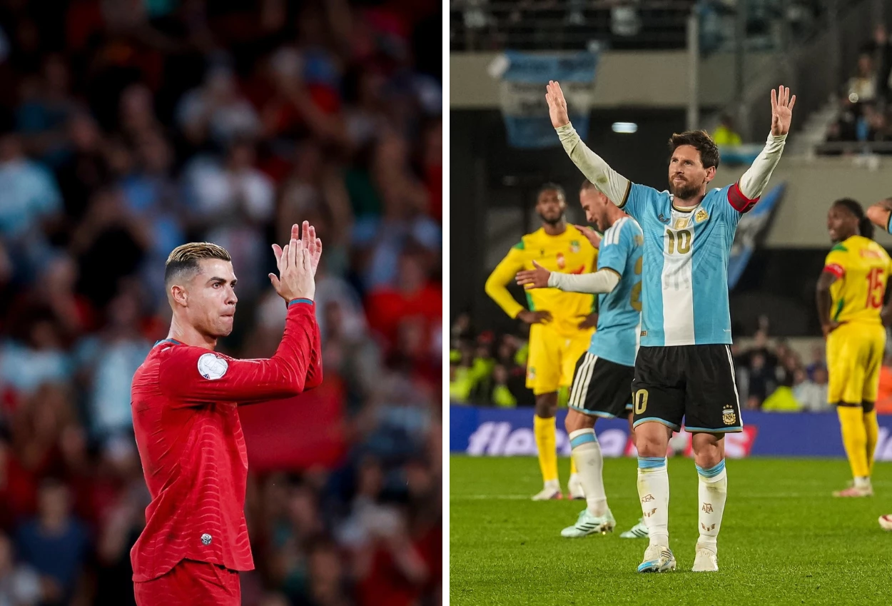 Pesan Ronaldo untuk Messi yang Pensiun Segala Hormatku atas Pencapaianmu bersama Argentina