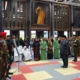 Prabowo Beri Penghormatan Terakhir untuk Subagyo HS di Mabes TNI AD