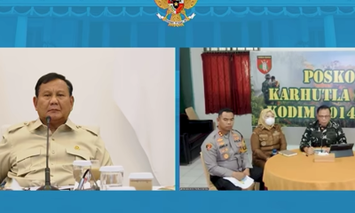 Prabowo Keluarkan Rp2 Miliar untuk Sumur Bor Guna Tangani Karhutla