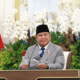 Momen Prabowo Diskusi dengan Presiden Mesir
