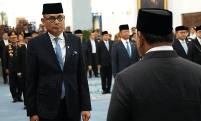 Prabowo Resmi Lantik Arramanatha jadi Menteri Luar Negeri Gantikan Sugiono