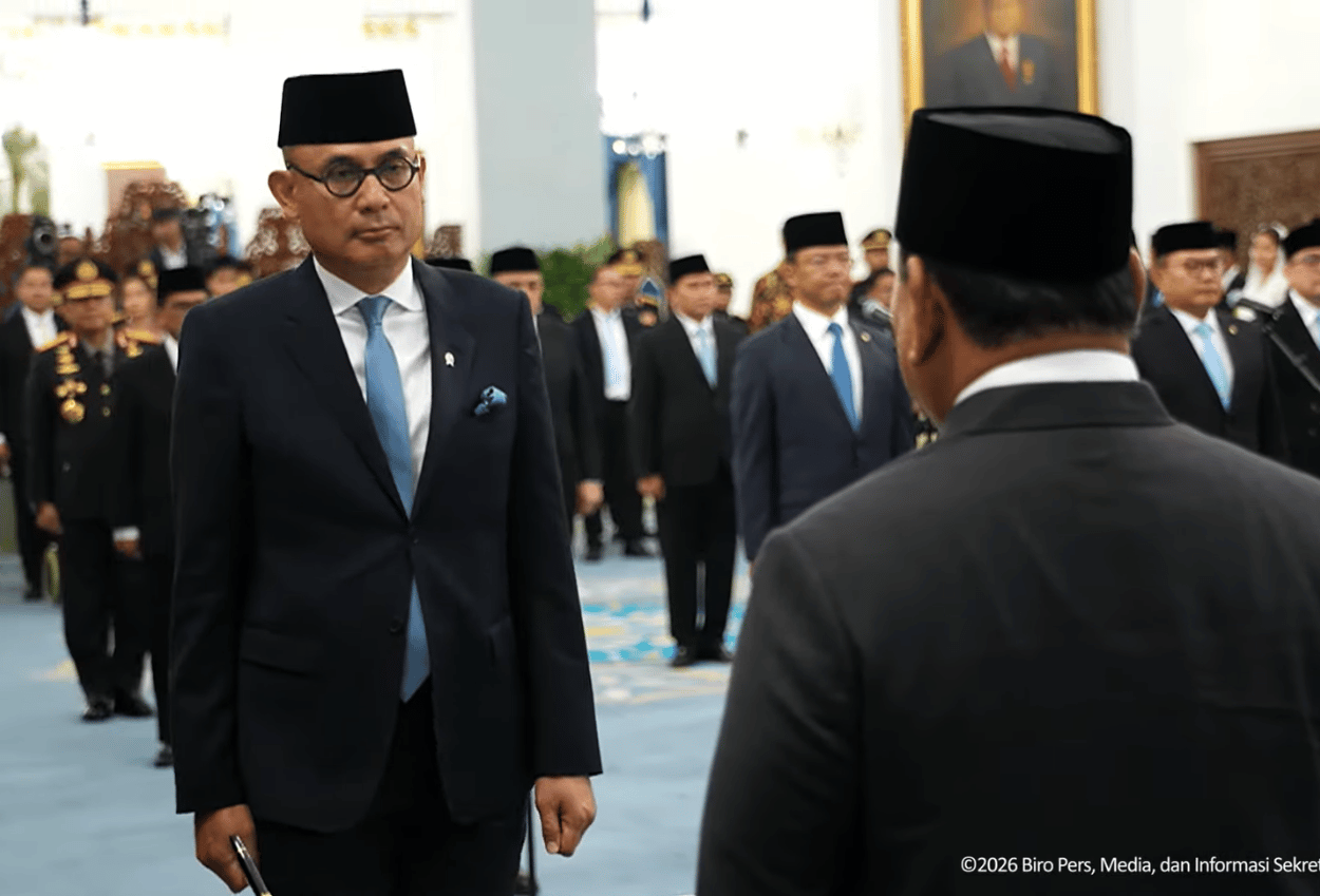 Prabowo Resmi Lantik Arramanatha jadi Menteri Luar Negeri Gantikan Sugiono