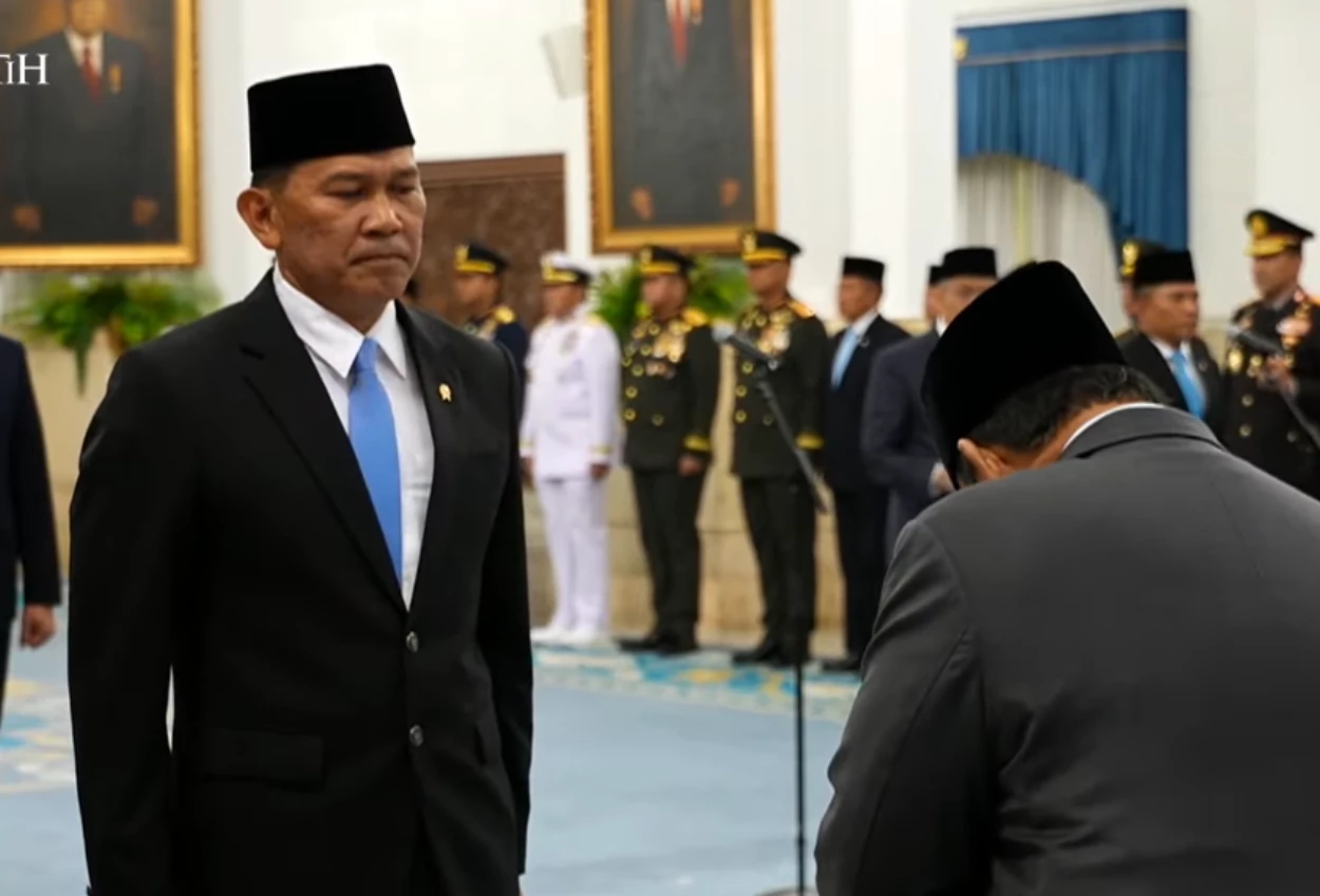 Prabowo Resmi Lantik Kristomei Sianturi jadi Kepala BNPB