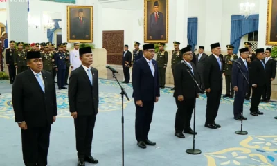 Prabowo Resmi Lantik Yusuf Jauhari dan Richard Tampubolon jadi Wamenhan