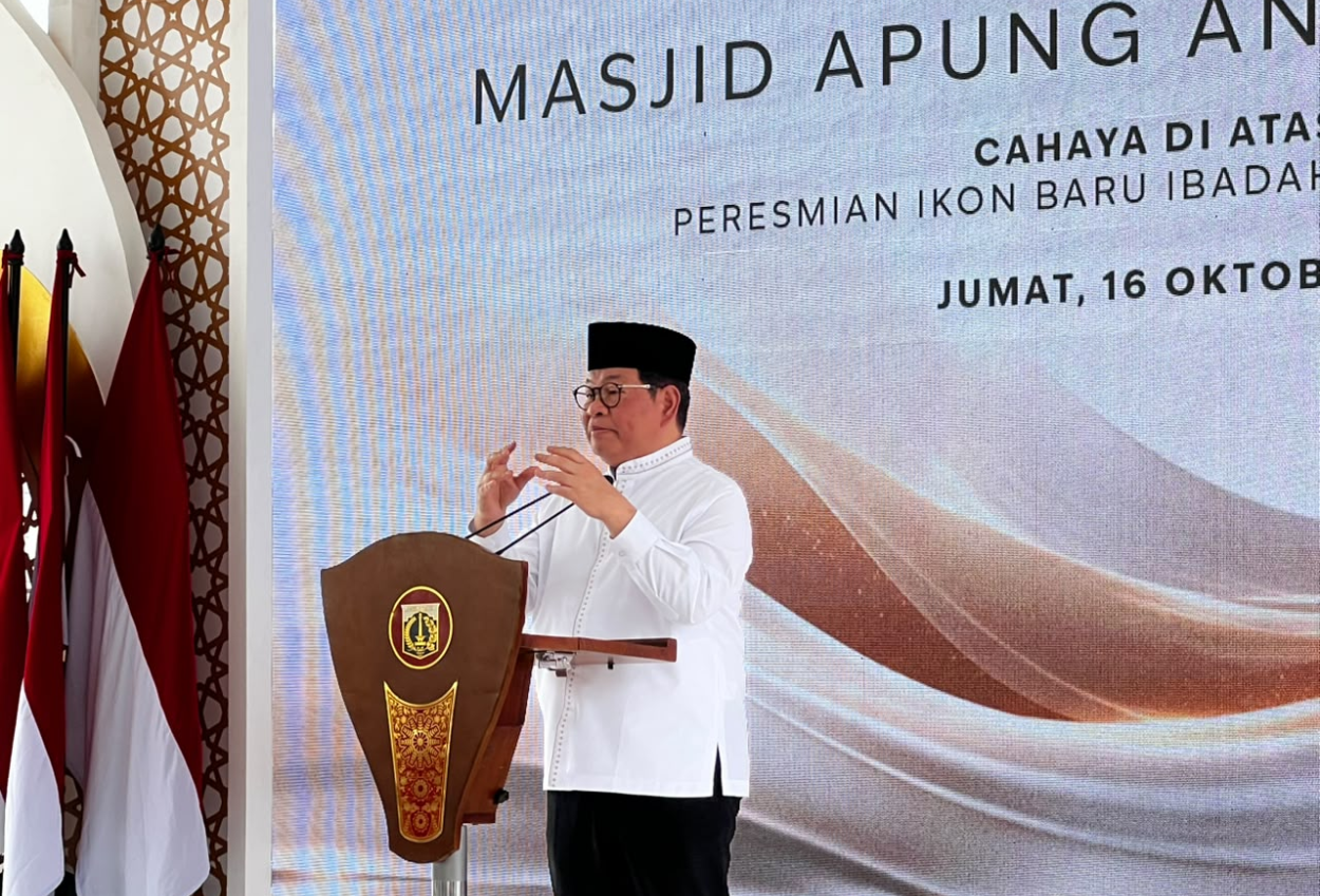 Pramono Anung Resmikan Masjid Apung An Nur di Ancol Saya Yakin akan jadi Landmark Baru