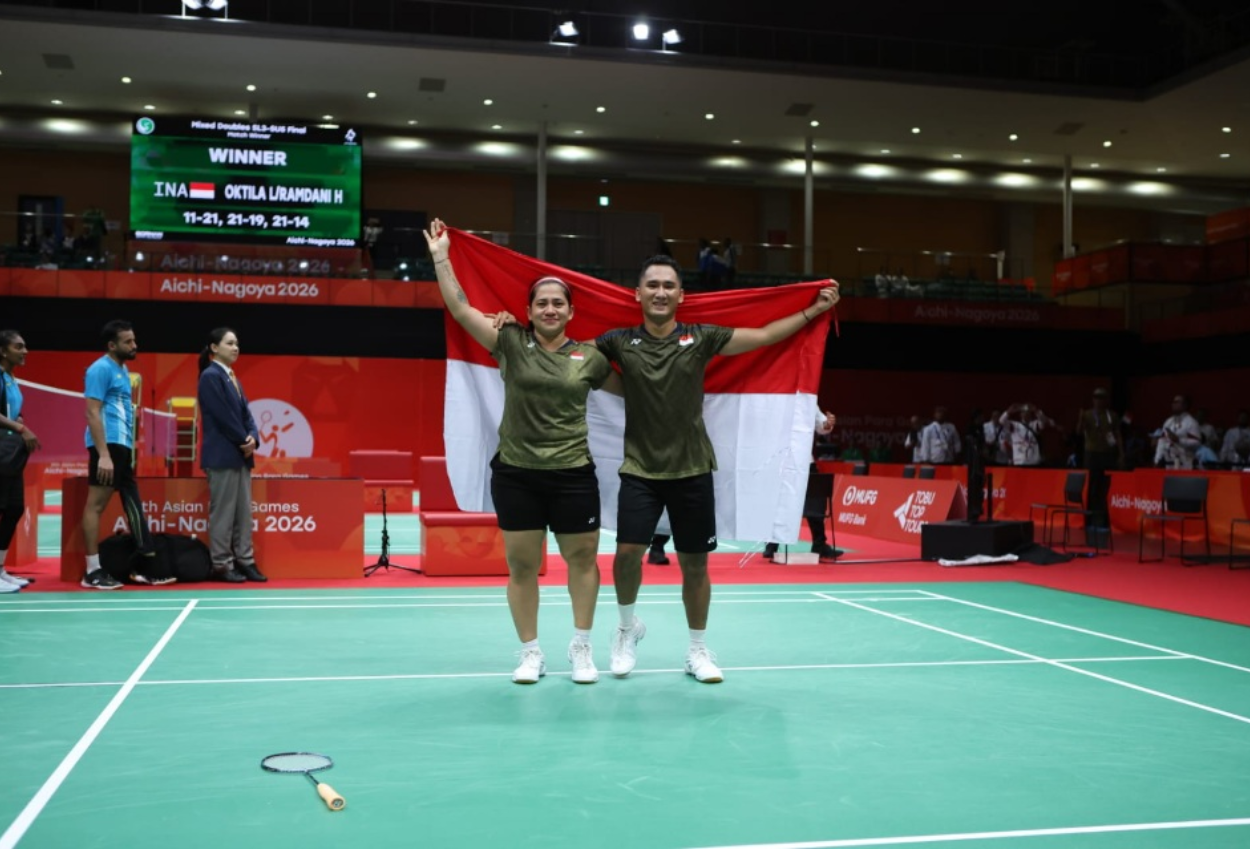 RatriHikmat Raih Emas di Asin Para Games 2026 Ratri Cetak Quattrick Medali Emas Ganda Campuran