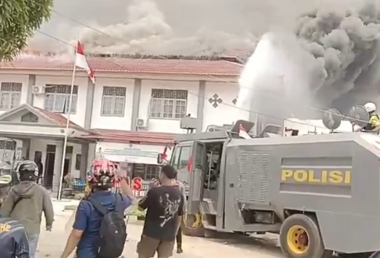 Razia HP Diduga Picu Kebakaran Lapas di Merauke