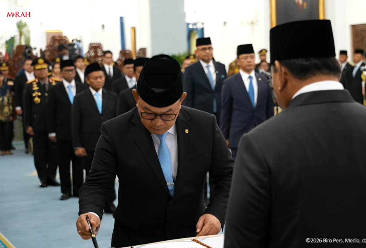 Reshuffle Kabinet, Prabowo Lantik Dudung Abdurachman Jadi Menko Polkam Gantikan Djamari Chaniago