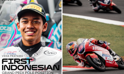 Sejarah Baru! Veda Ega jadi Pembalap Indonesia Pertama Raih Pole Position di Moto3 Australia