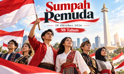 Susunan Upacara Sumpah Pemuda 28 Oktober 2026, Lengkap dengan Waktu Pelaksanaan