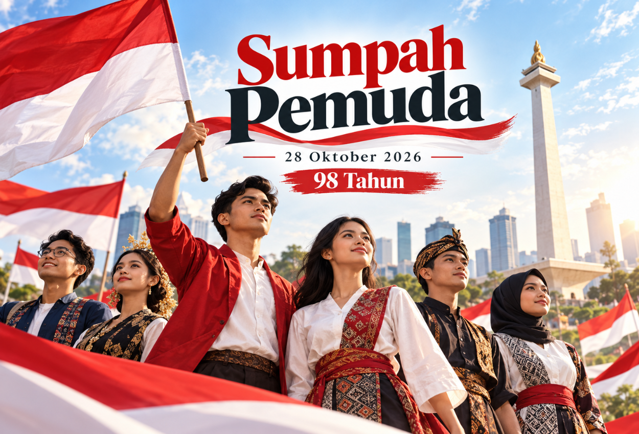 Susunan Upacara Sumpah Pemuda 28 Oktober 2026, Lengkap dengan Waktu Pelaksanaan
