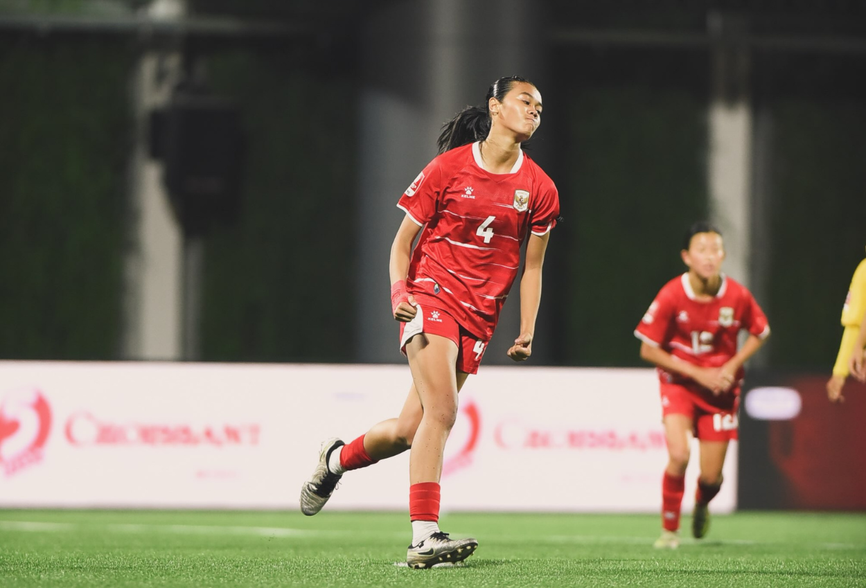 Timnas Putri U 17 Indonesia 5 0 Singapura Pastikan Tempat di Final Piala Asia