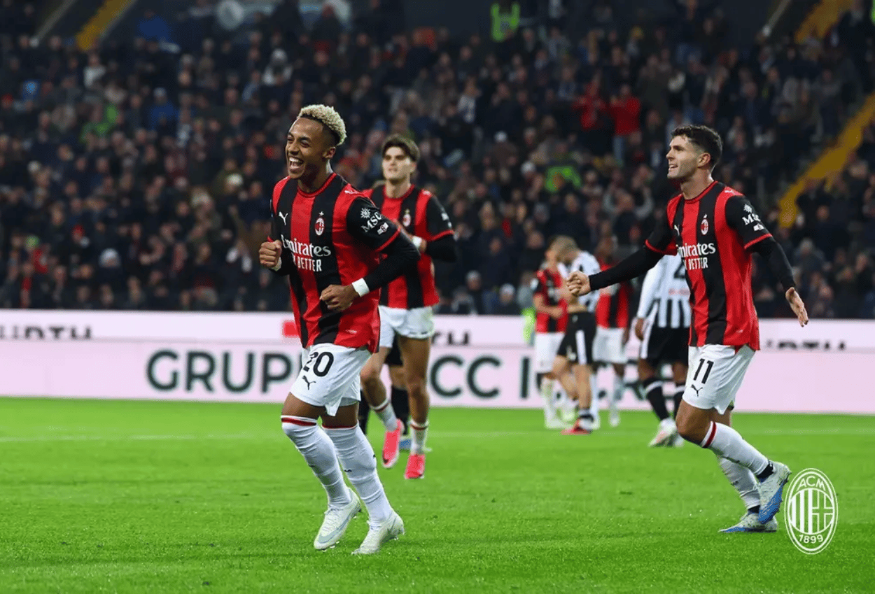 Udinese vs Milan 0 2 Rosonerri Masuk 4 Besar Klasemen Sementara