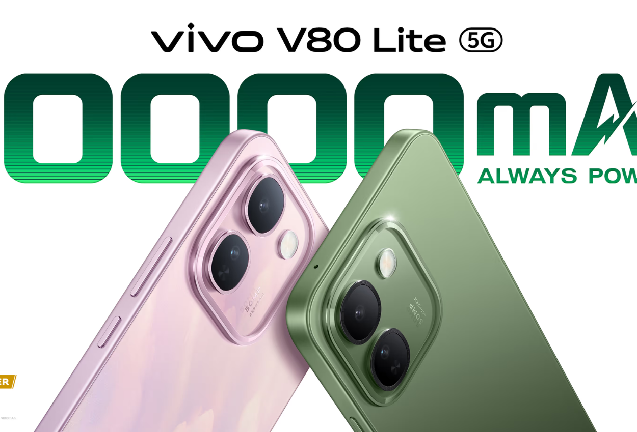 Vivo V80 Lite Suguhkan Baterai Sebesar 10.000 mAh, Bertahan Lebih dari 30 Jam