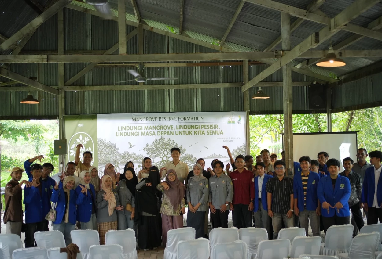 Yayasan Mangrove Reserve Formation Ajak Mahasiswa Universitas Samudra Terlibat dalam Pelestarian Mangrove Aceh