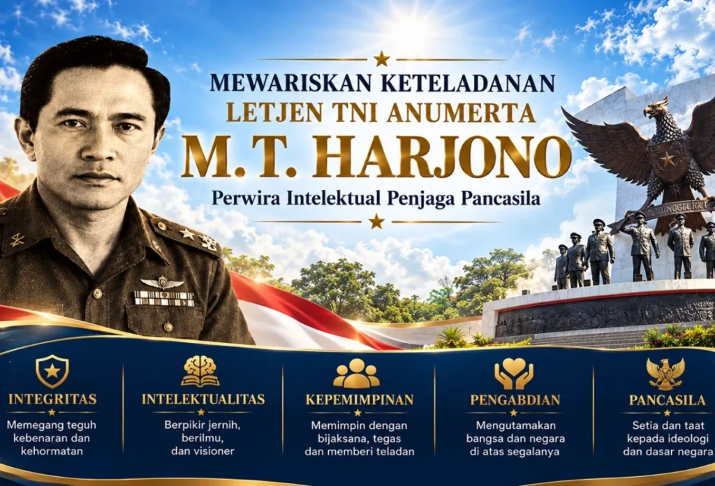 Bedah buku M.T. Harjono Perwira Intelektual Penjaga Pancasila